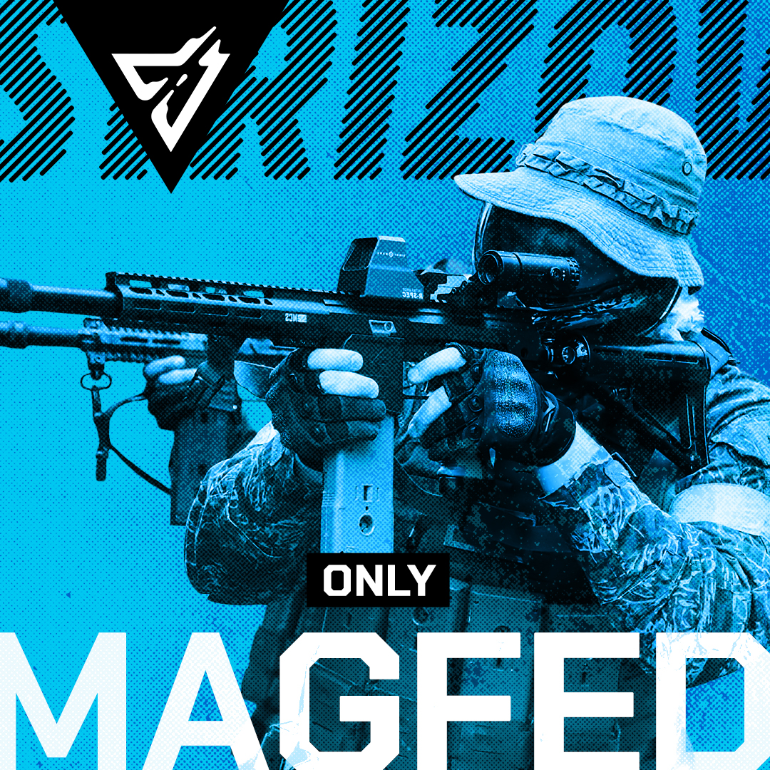 Magfed Only. Paintballová akce s desítkami hráčů, scénářové mise, taktika a magfed zbraně.