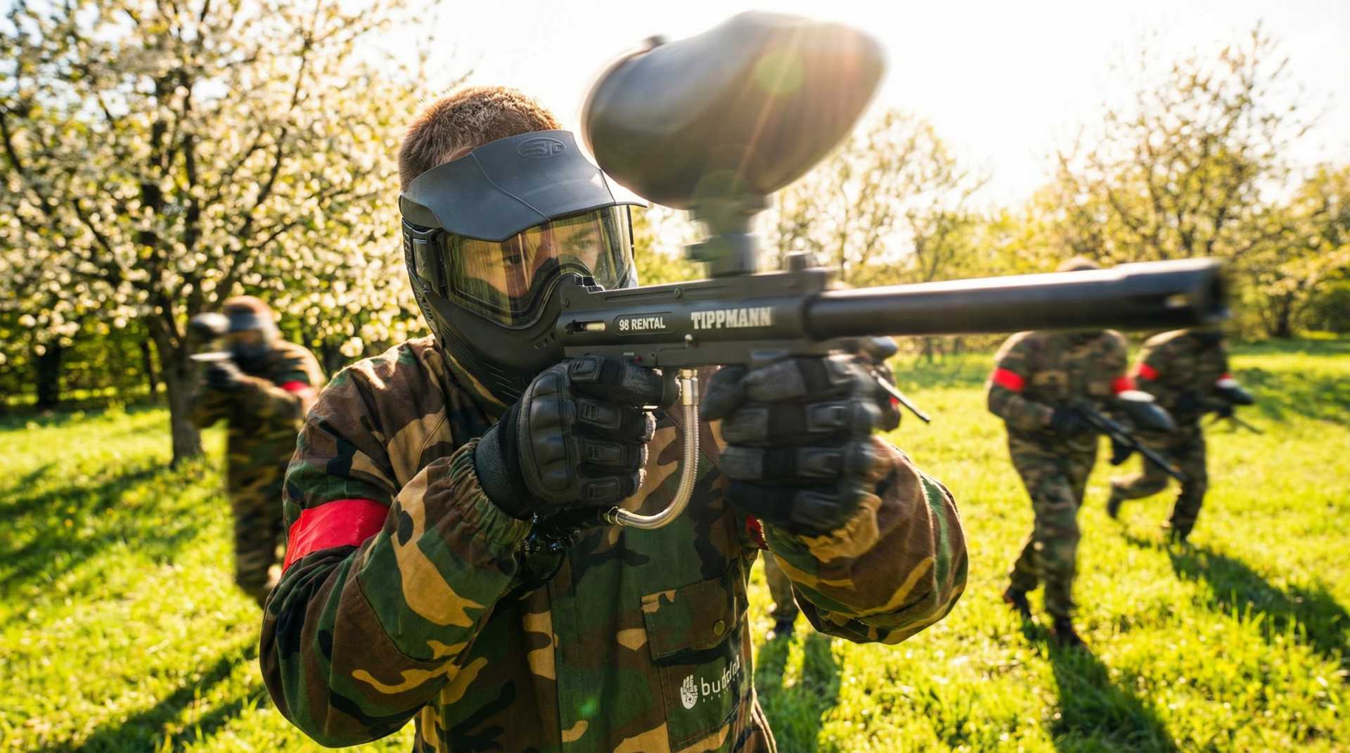 Paintball Arena Cheb – místo, kde hra začíná naplno